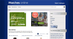 Desktop Screenshot of online-watchez.com